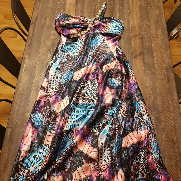 Deb Dresses & Skirts - Multi color formal/ prom dress